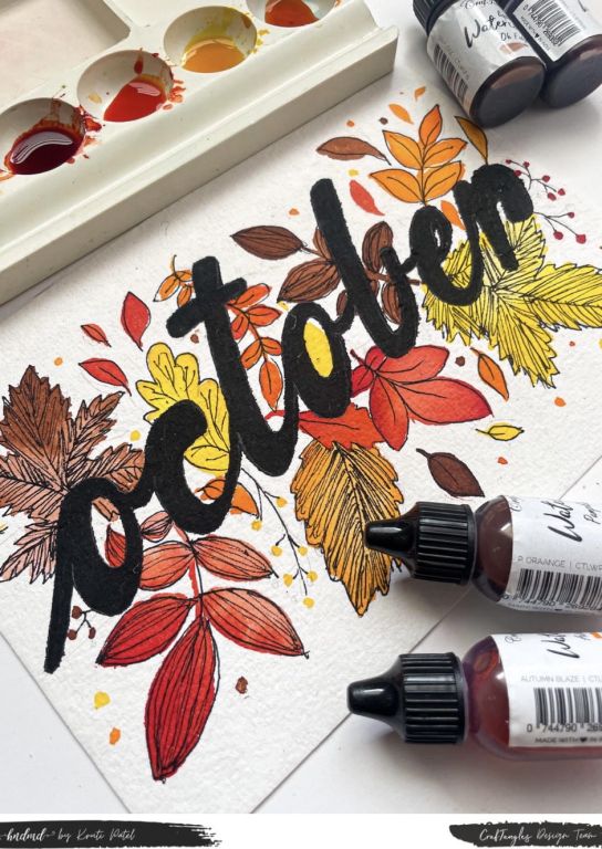 Beautiful Hello OCTOBER !! Calligraphy Tutorial 4 Beautiful Hello OCTOBER !! Calligraphy Tutorial 1