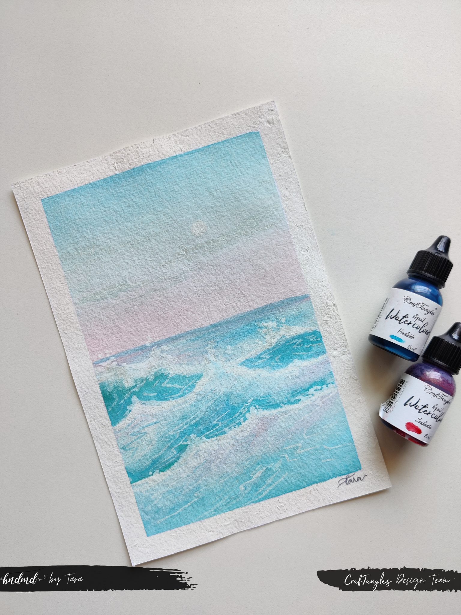Beautiful Seascape Watercolour Painting 2 Beautiful Seascape Watercolour Painting 2