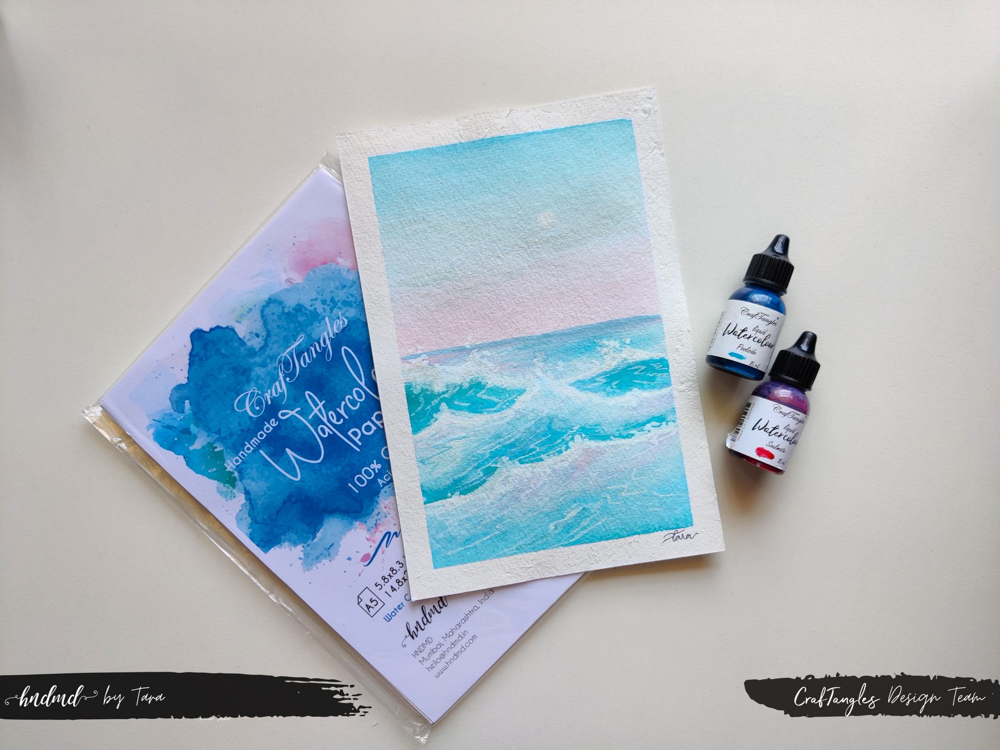 Beautiful Seascape Watercolour Painting 4 Beautiful Seascape Watercolour Painting 3