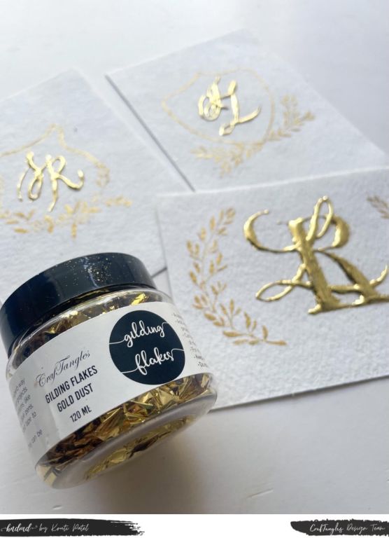 Stunning Gilded MONOGRAM! 2