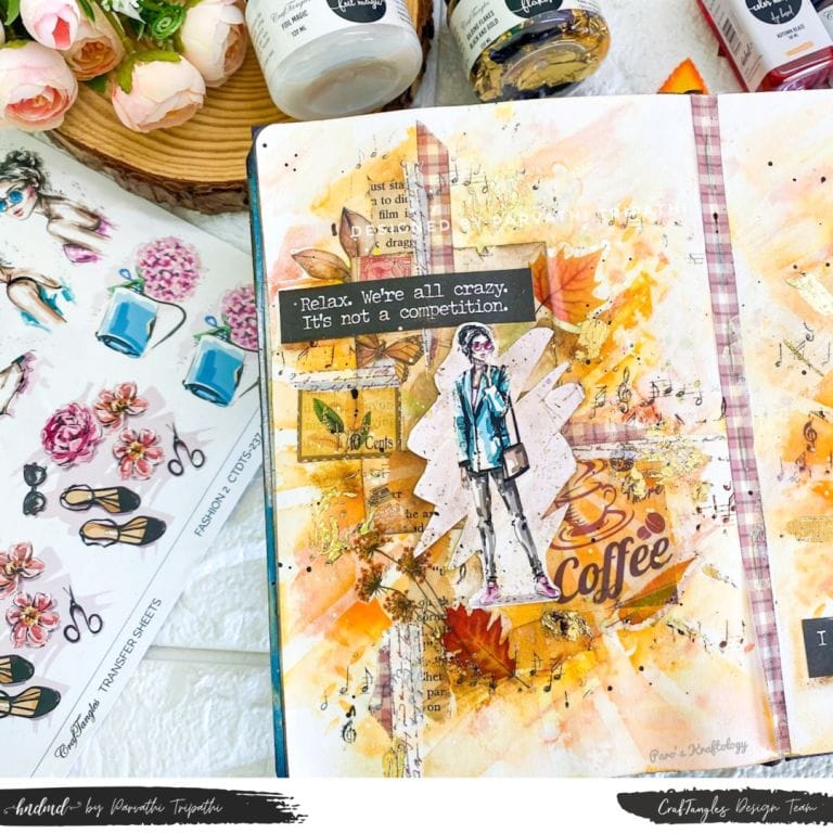 Let’s go Retro - Beautiful Autumn Journal Spread 3 Let’s go Retro - Beautiful Autumn Journal Spread 2