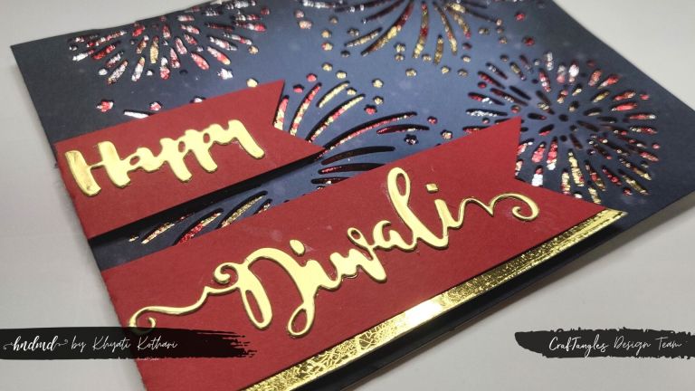Custom Shiny background - Diwali card 1