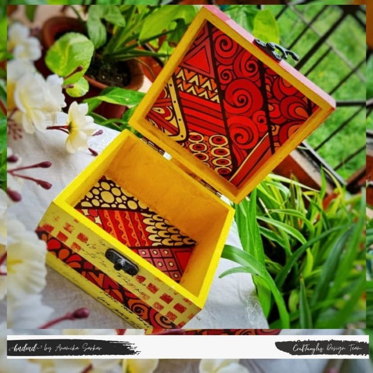 Beautiful "Autumn Love" - Decoupage Box 2