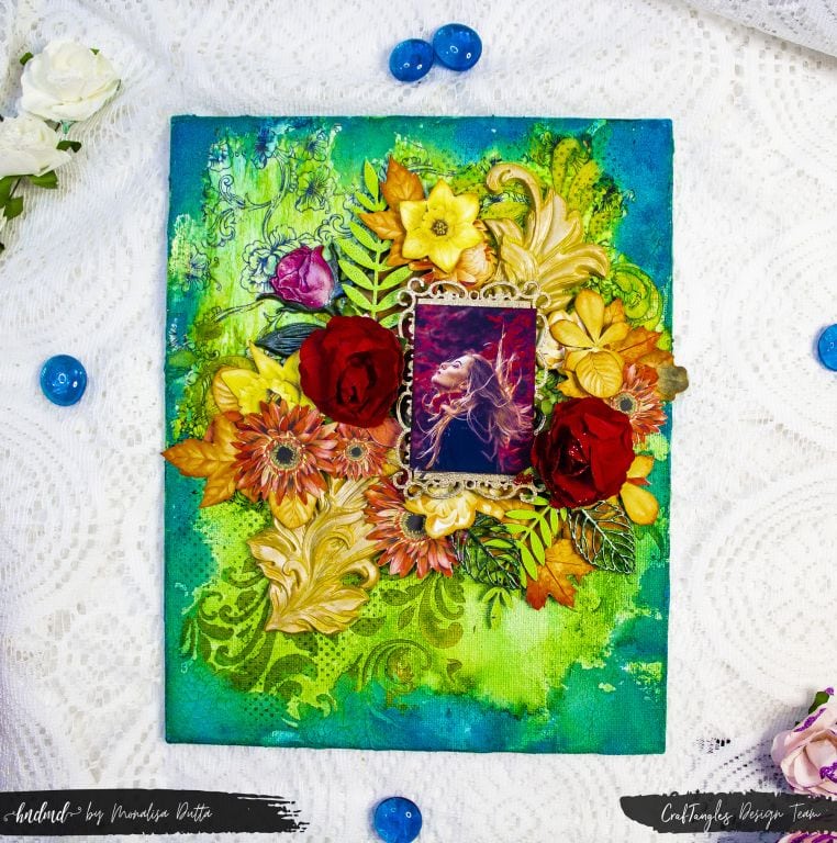 'Autumn Breeze' Beautiful Mixed Media Project 2 'Autumn Breeze' Beautiful Mixed Media Project 1