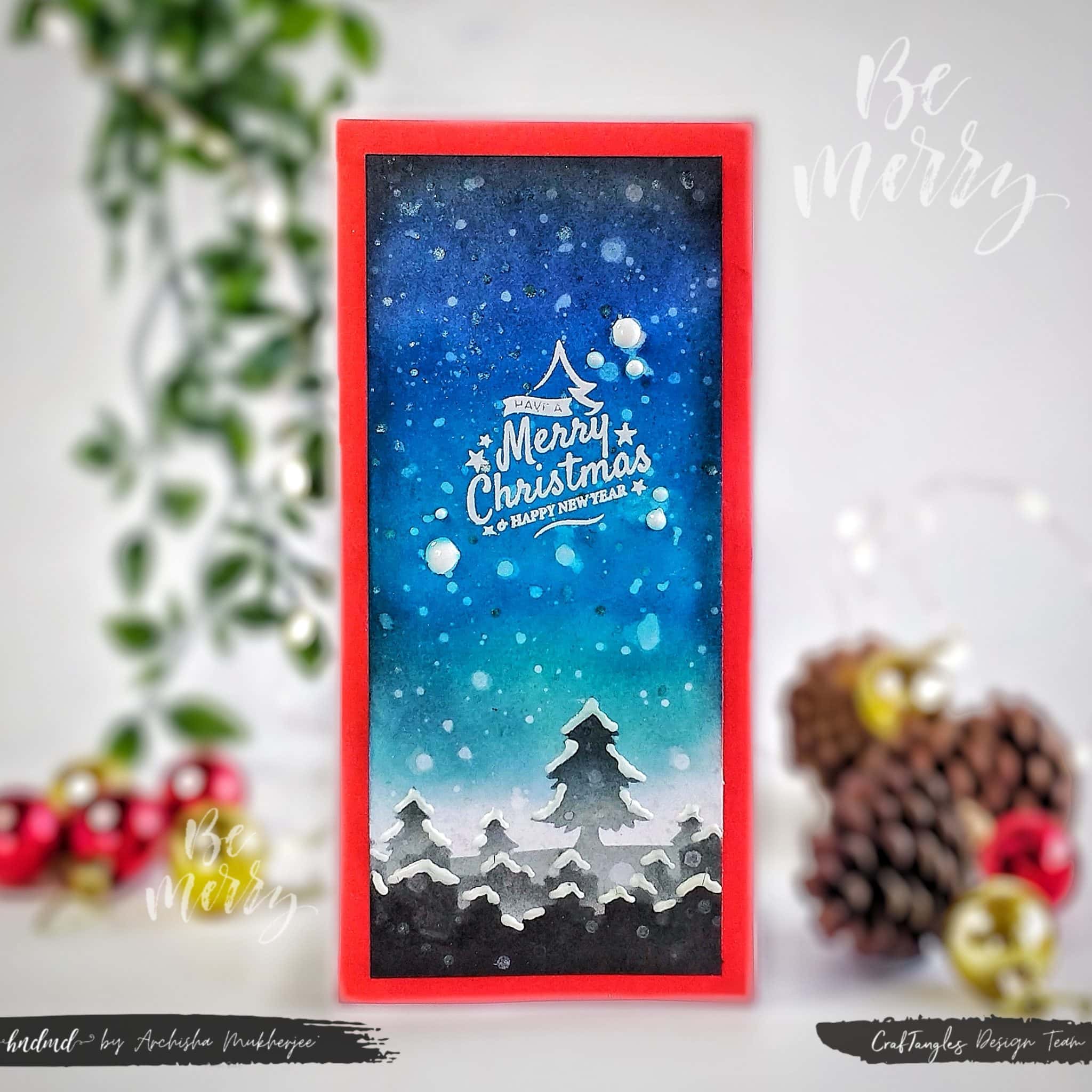 Stunning Christmas Cards with Ink Blending Fun 10 Stunning Christmas Cards with Ink Blending Fun 9
