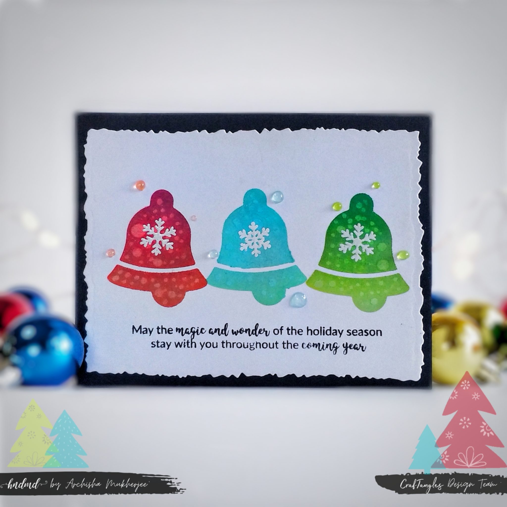 Stunning Christmas Cards with Ink Blending Fun 4 Stunning Christmas Cards with Ink Blending Fun 3
