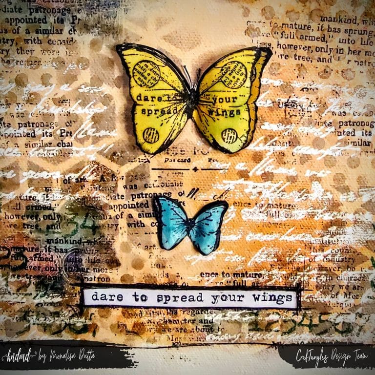 Awesome Mixed Media Journal Page Using Transfer It 4 Awesome Mixed Media Journal Page Using Transfer It 3