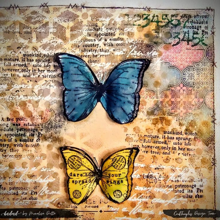 Awesome Mixed Media Journal Page Using Transfer It 3 Awesome Mixed Media Journal Page Using Transfer It 2