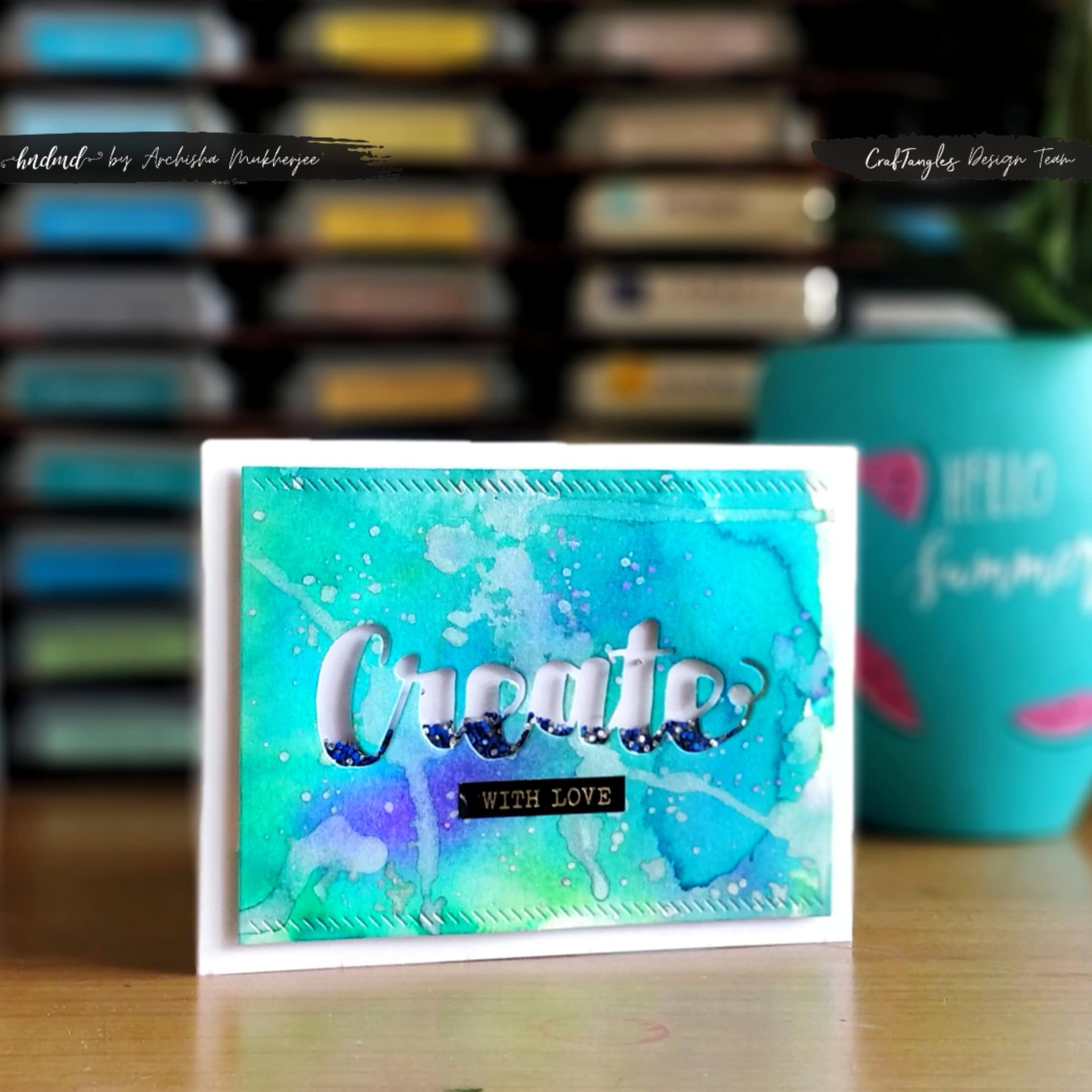 Vibrant Watercolour Backgrounds 9