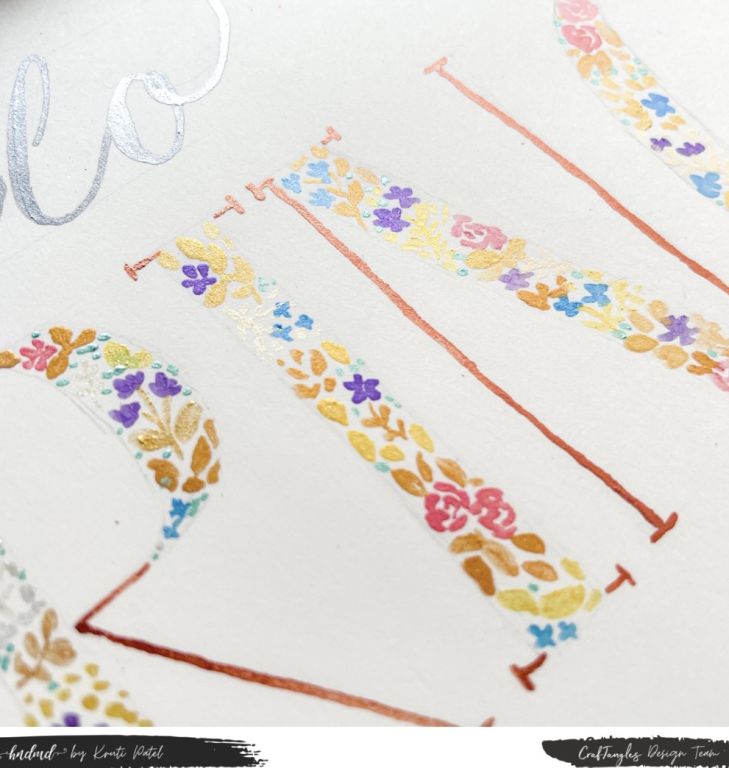 Stunning 'Hello Spring' Calligraphy Tutorial 4 hello spring