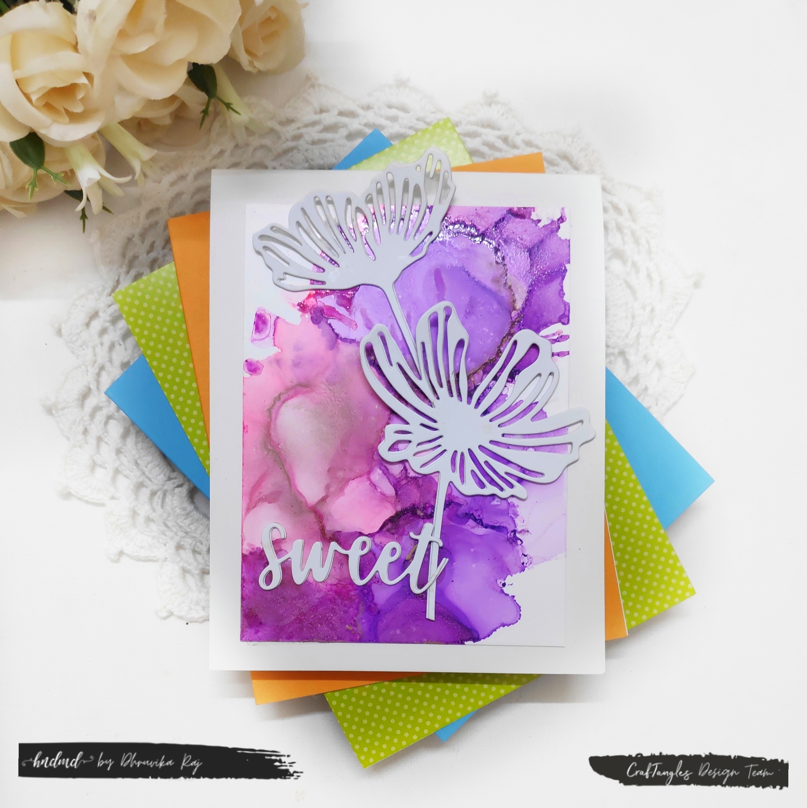 Beautiful Reusing Alcohol Ink Backgrounds for Cards 6 alcohol ink