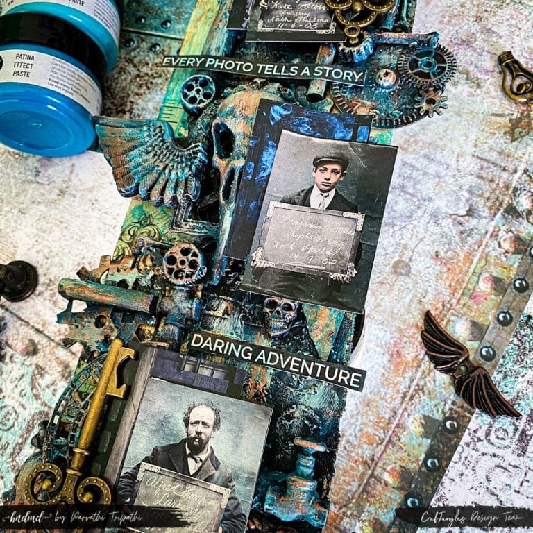 Stunning 'The Dark Side' Mixed Media Art 1