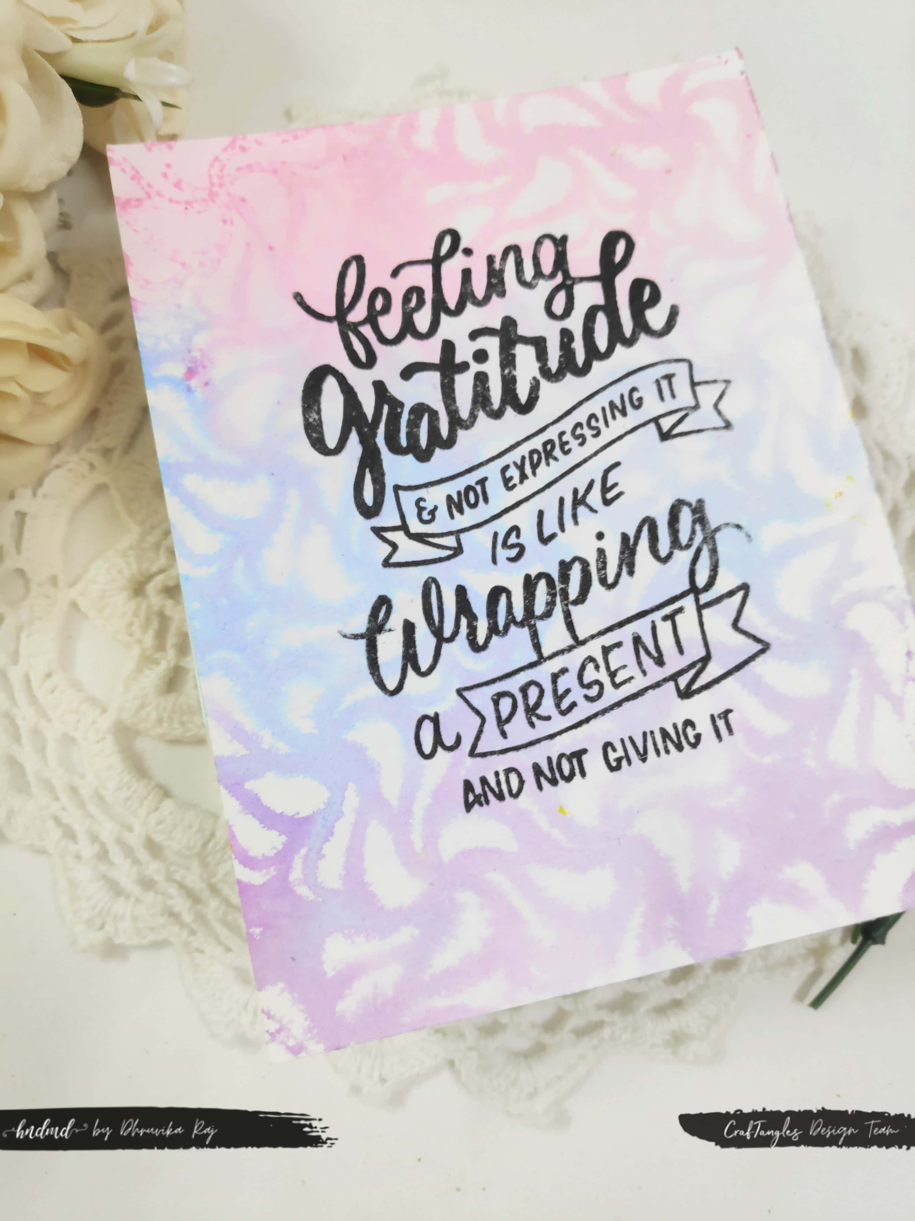Beautiful 3 Cards Using Basic Stencilling Technique 8 3 cards
