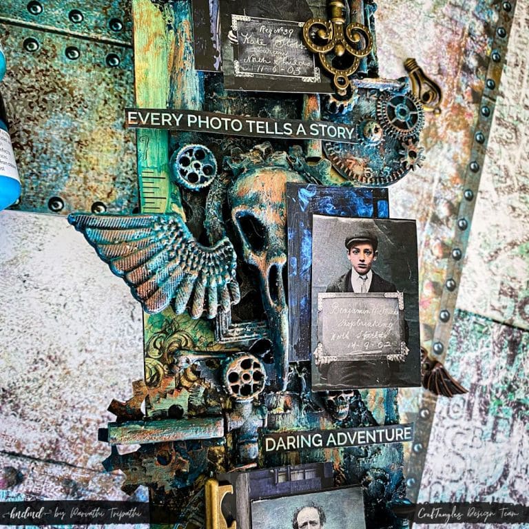 Stunning 'The Dark Side' Mixed Media Art 2