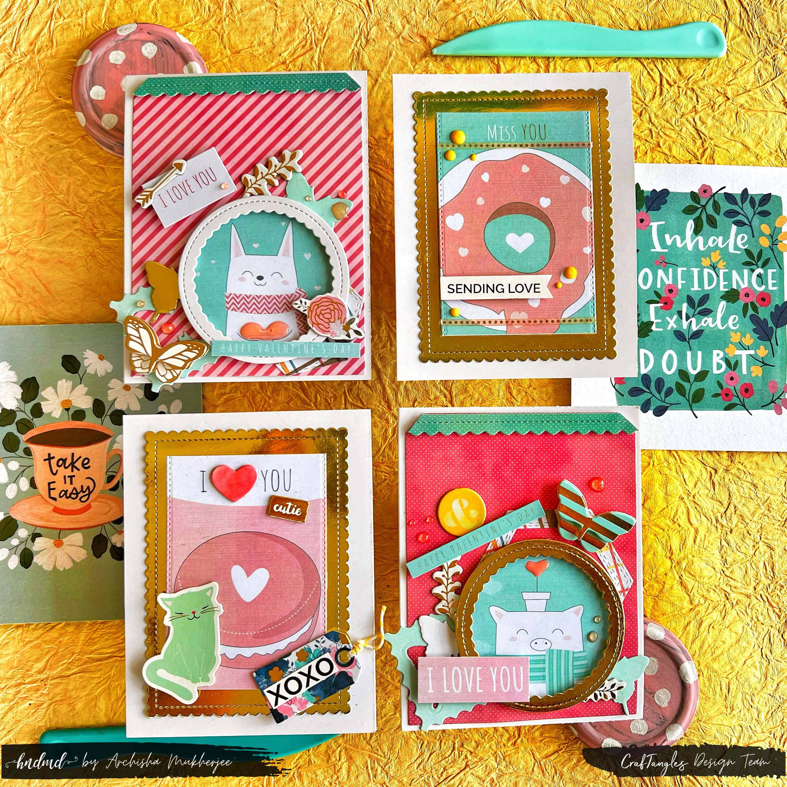 4 Stunning Cards Inspired from Scalloped Edges 1