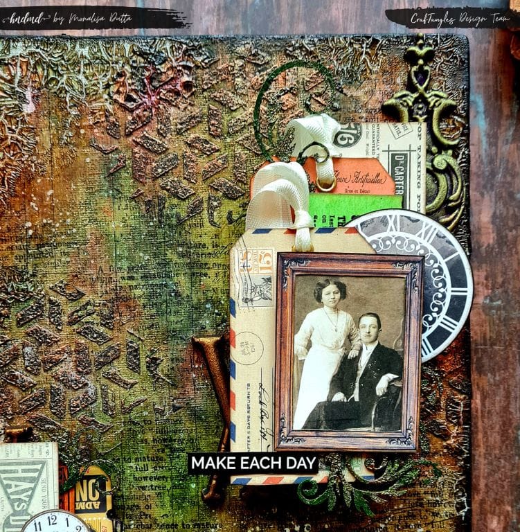 Stunning 'Old Story' Mixed Media Project 3 Stunning 'Old Story' Mixed Media Project 2