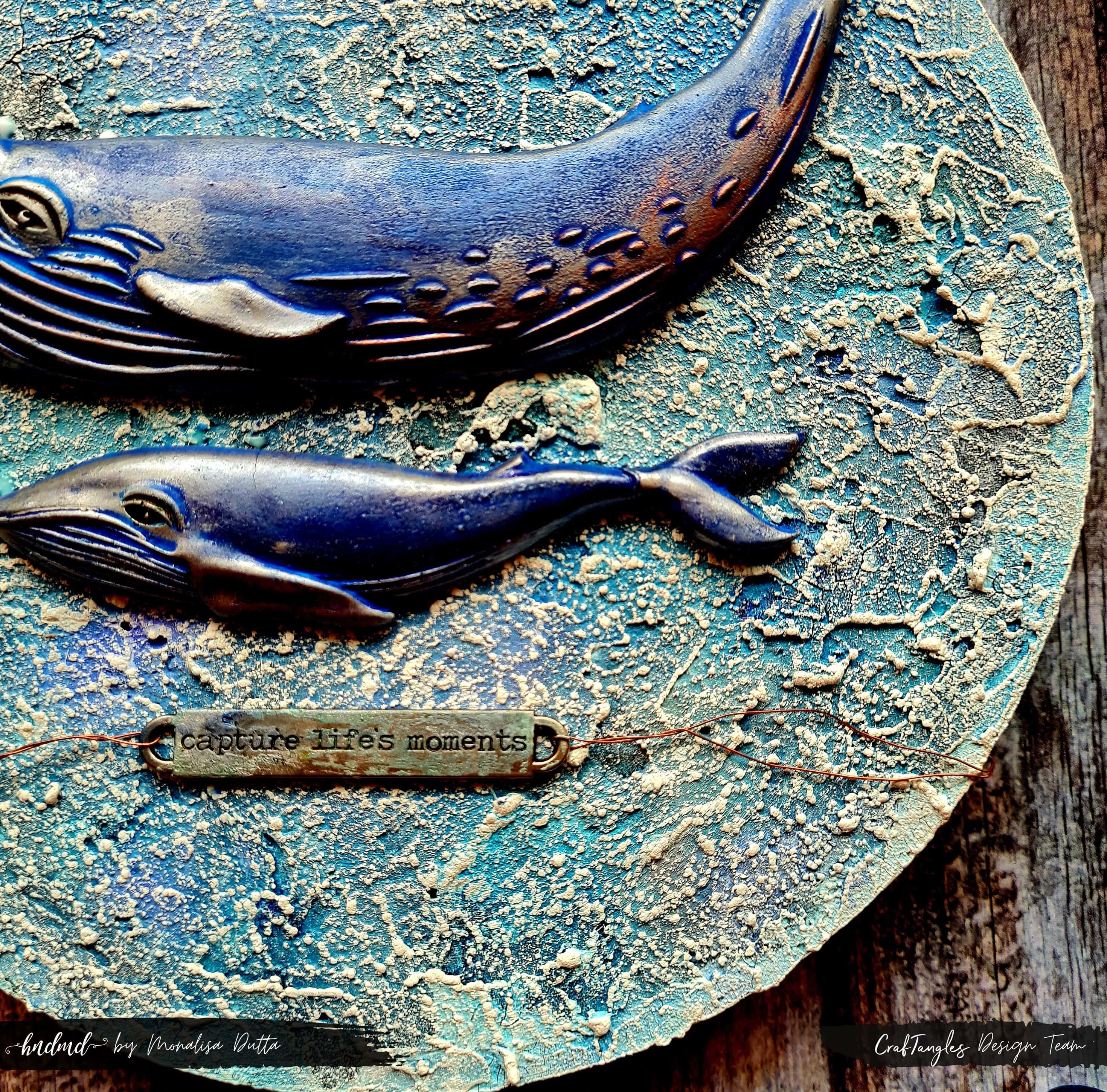 Beautiful 'Deep Sea' Mixed Media Project 3 mixed media