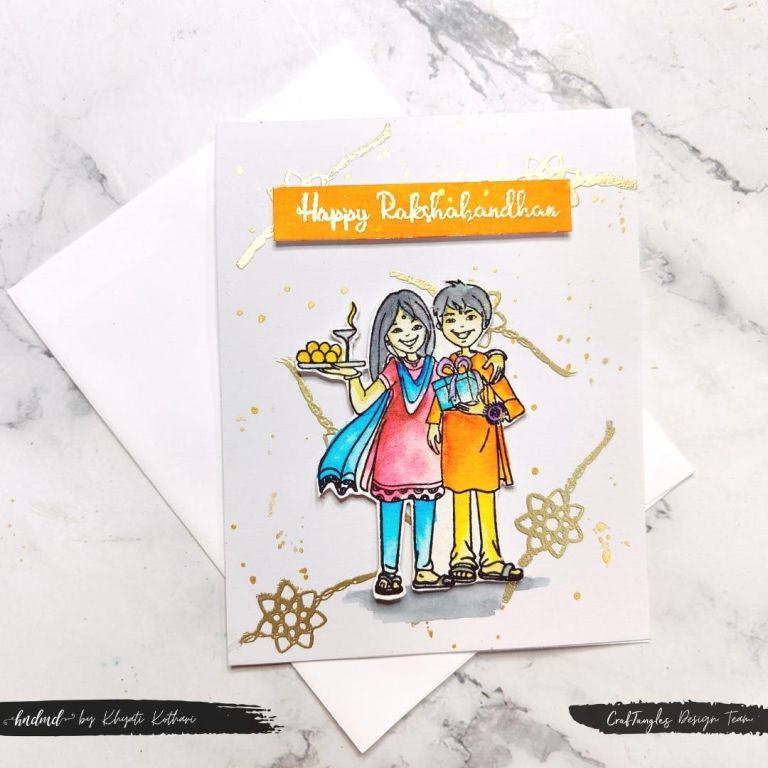 Beautiful DIY Rakhi Card 2 DIY Rakhi Card