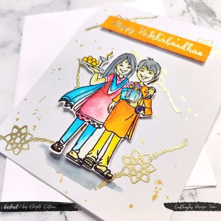 Beautiful DIY Rakhi Card 3 Beautiful DIY Rakhi Card 2