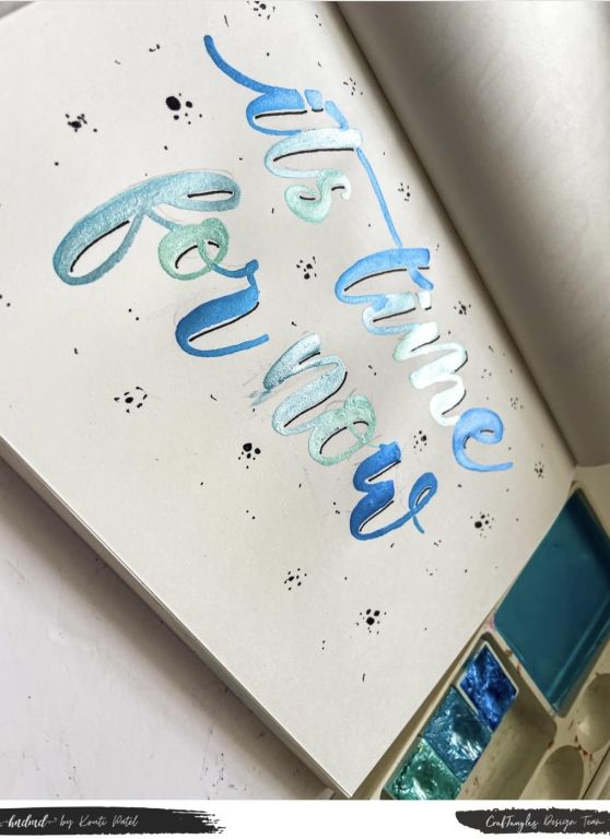 Beautiful Blue Toned Lettering 1 Beautiful Blue Toned Lettering 1