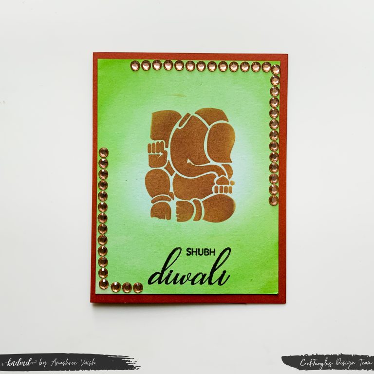 Awesome DIWALI Cards with Stencil Techniques 5 Awesome DIWALI Cards with Stencil Techniques 4