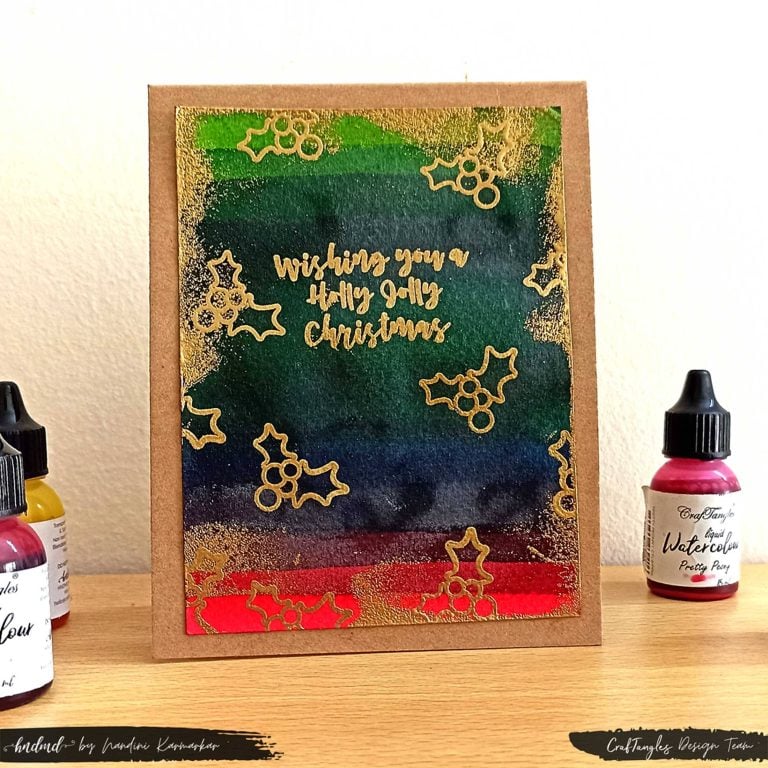 3 Awesome Xmas Cards Using Small Stamps & Bold Backgrounds 4 3 Awesome Xmas Cards Using Small Stamps & Bold Backgrounds 3