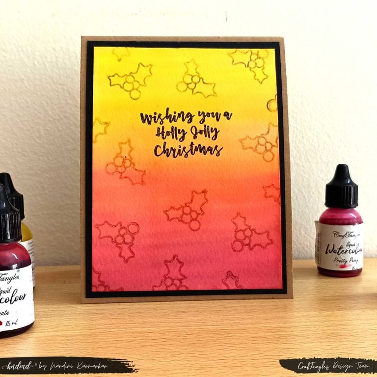 3 Awesome Xmas Cards Using Small Stamps & Bold Backgrounds 3 3 Awesome Xmas Cards Using Small Stamps & Bold Backgrounds 2