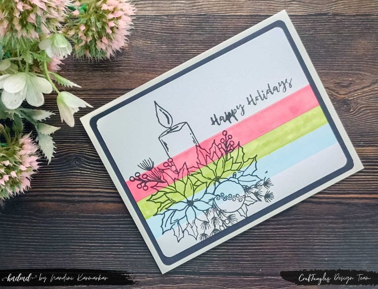 CAS Cards for Christmas 1
