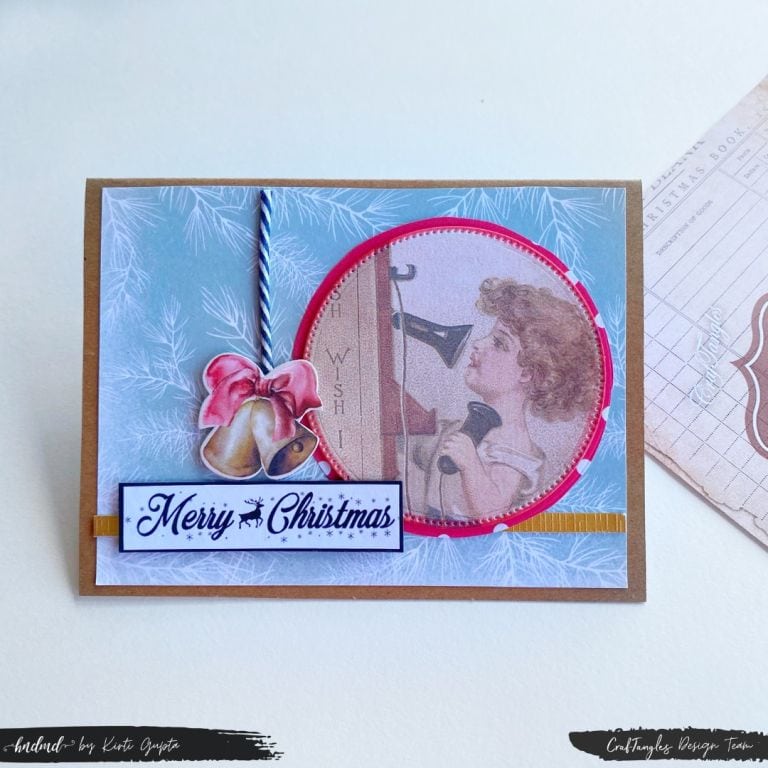 DIY 5 minutes Christmas cards 4