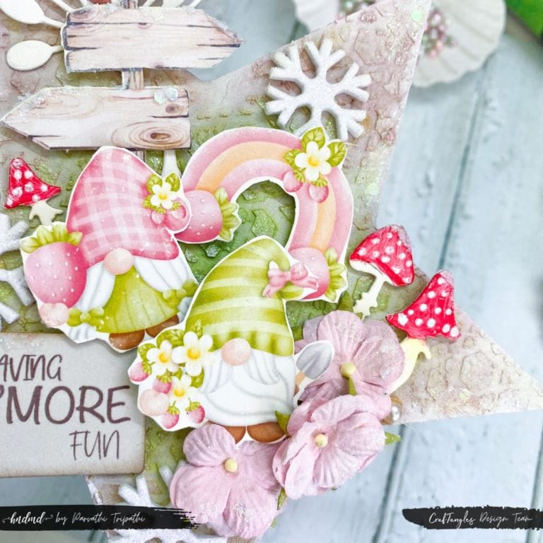 Cute Gnomes - Mixed Media for Beginners 4 Cute Gnomes - Mixed Media for Beginners 4