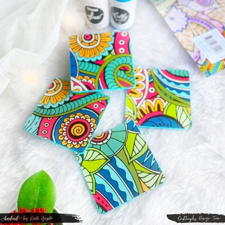 DIY decoupage coasters 3 DIY decoupage coasters 2