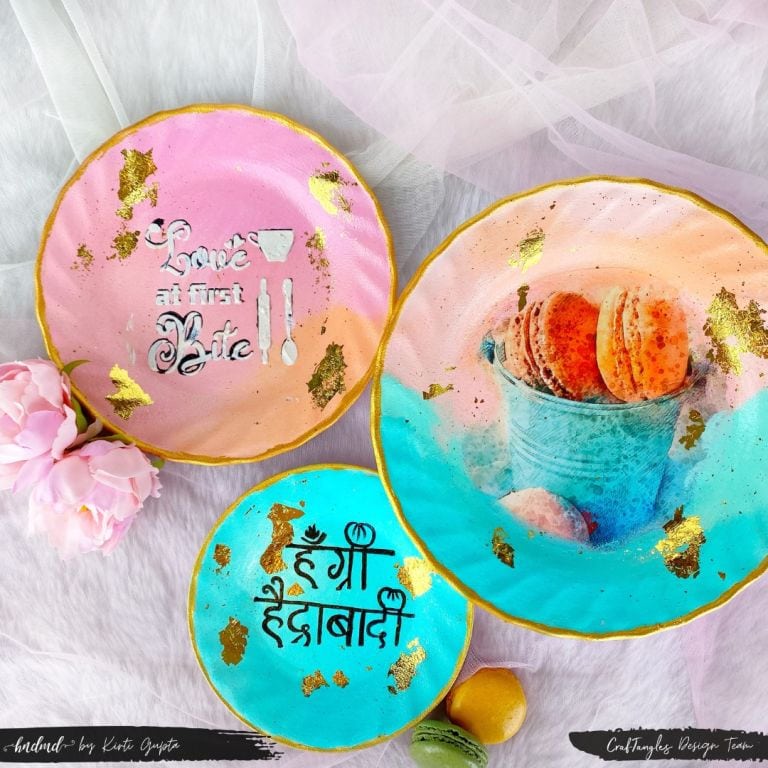 DIY Decoupage Plates 1 DIY Decoupage Plates 1