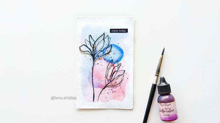Floral Watercolour Painting 1 Floral Watercolour Painting