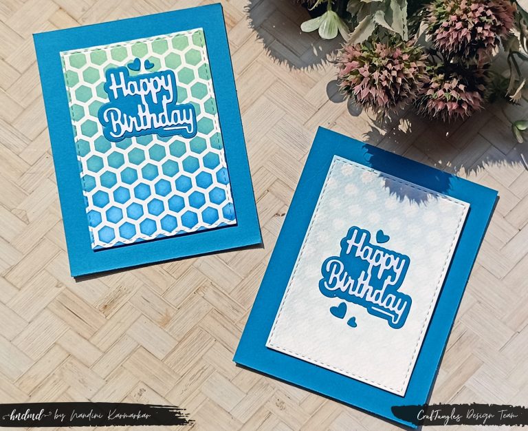 Easy DIY cards with Stencils 1 Easy DIY cards with Stencils