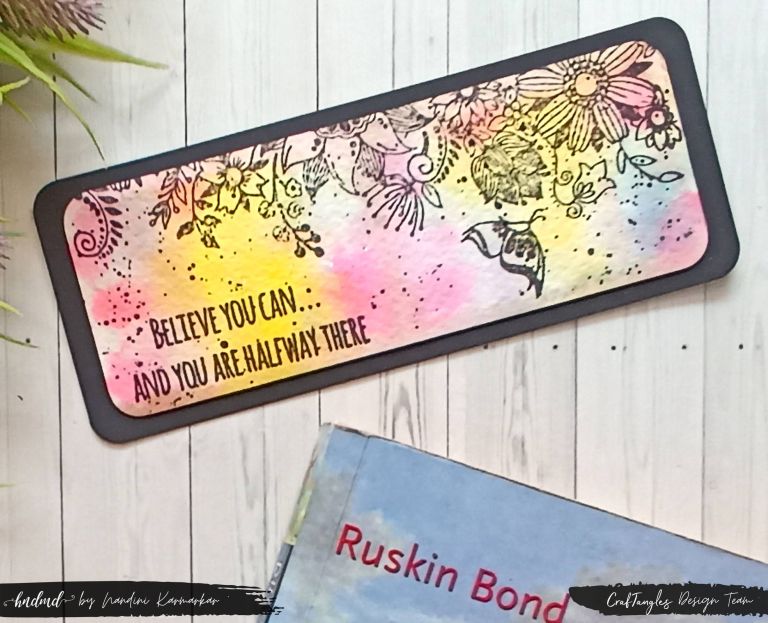 Pretty Bookmarks with Liquid Watercolours 2 Pretty Bookmarks with Liquid Watercolours 2