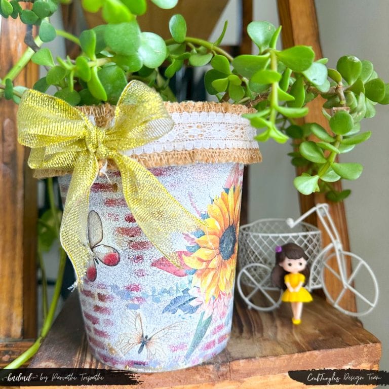 DIY Upcycle Planter 2