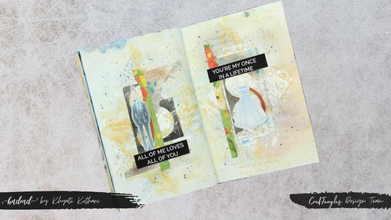 Art Journal with die cuts 2