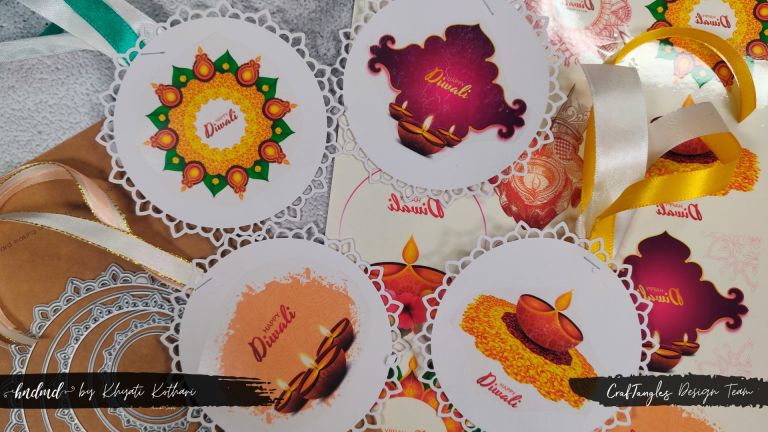 Easy mass-produce Diwali Tags 1 Easy mass-produce Diwali Tags 1