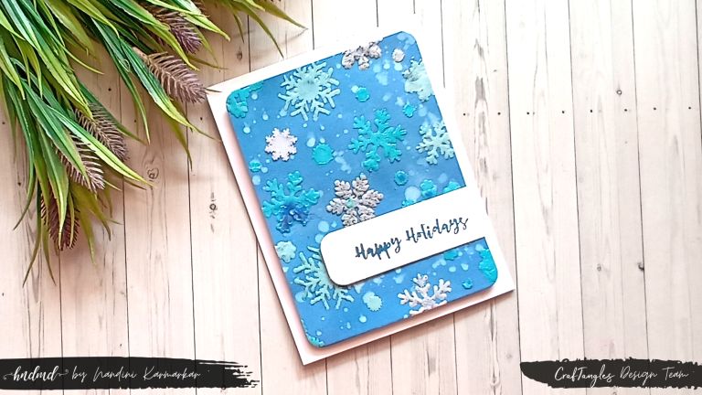 3 Snowflake Cards for Christmas 2