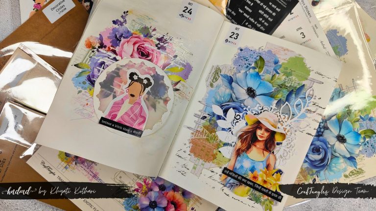 Art Journal - Flower Girls 1 Art Journal - Flower Girls 1