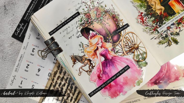 Art Journal Page - Fantasy 7 Art Journal Page - Fantasy 7