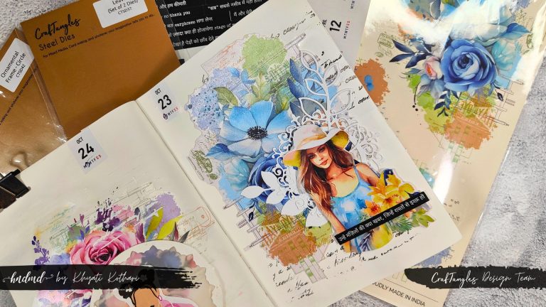 Art Journal - Flower Girls 7 Art Journal - Flower Girls 7