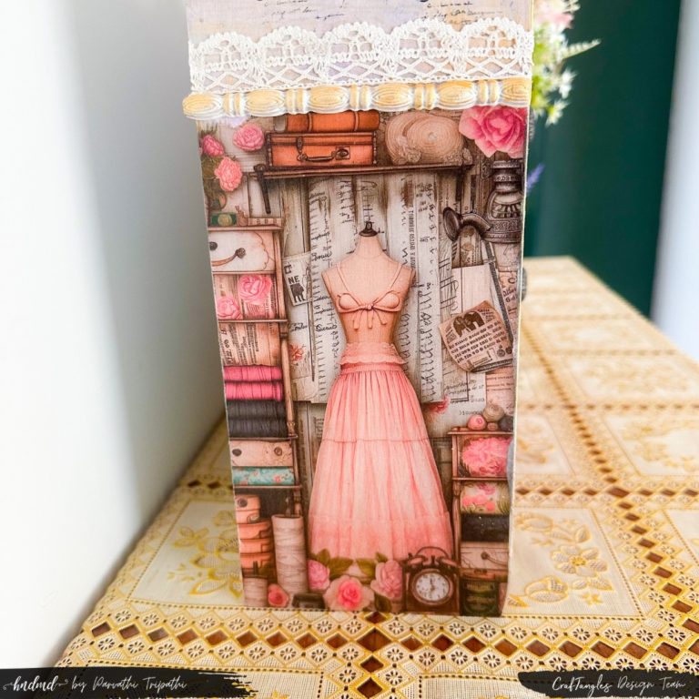 DIY Decoupage MDF Organiser 2 DIY Decoupage MDF Organiser 2