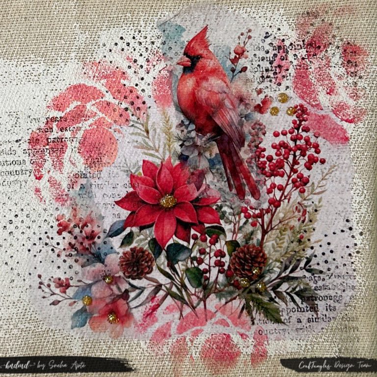 DIY decoupage pouch 2 DIY decoupage pouch 2
