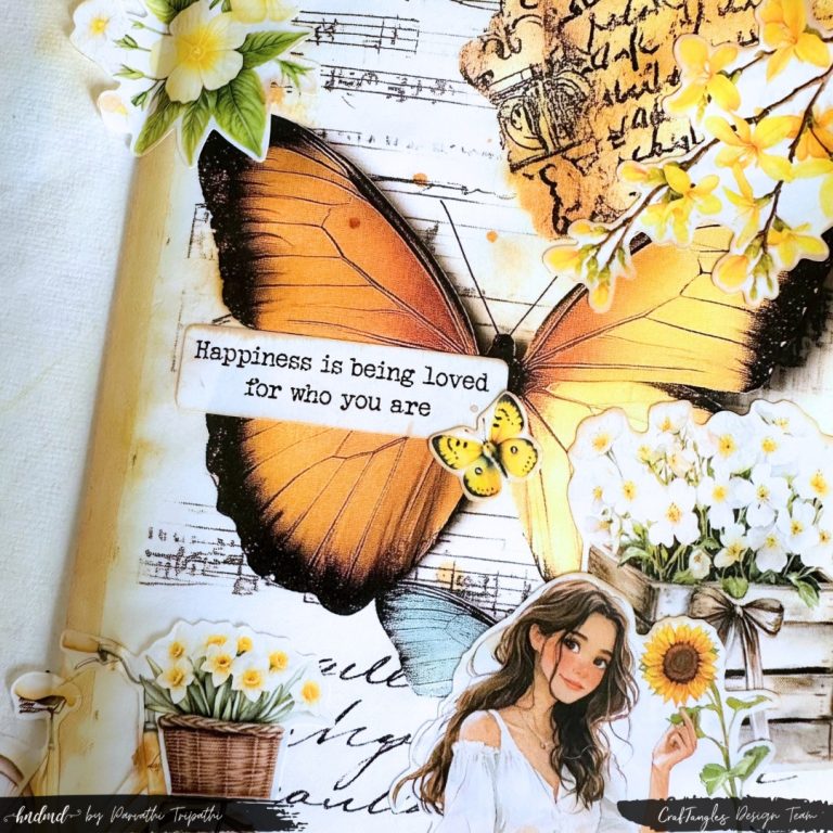 You are enough - An art journal page 2