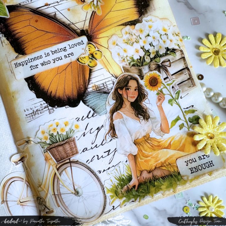 You are enough - An art journal page 5