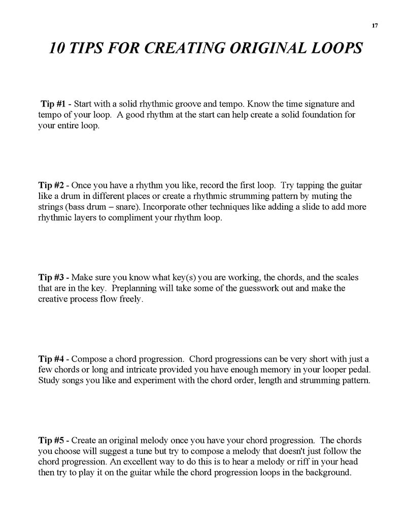 pop-rock-guitar-looper-pedal-book-10-tips-creative-loops