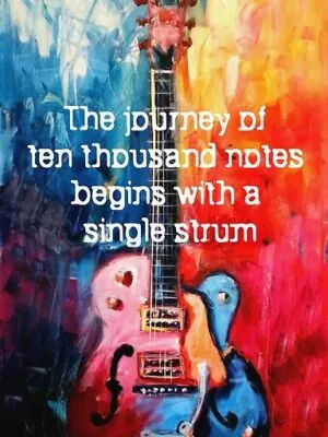 Music Journey of 10000 Notes - Inspiration