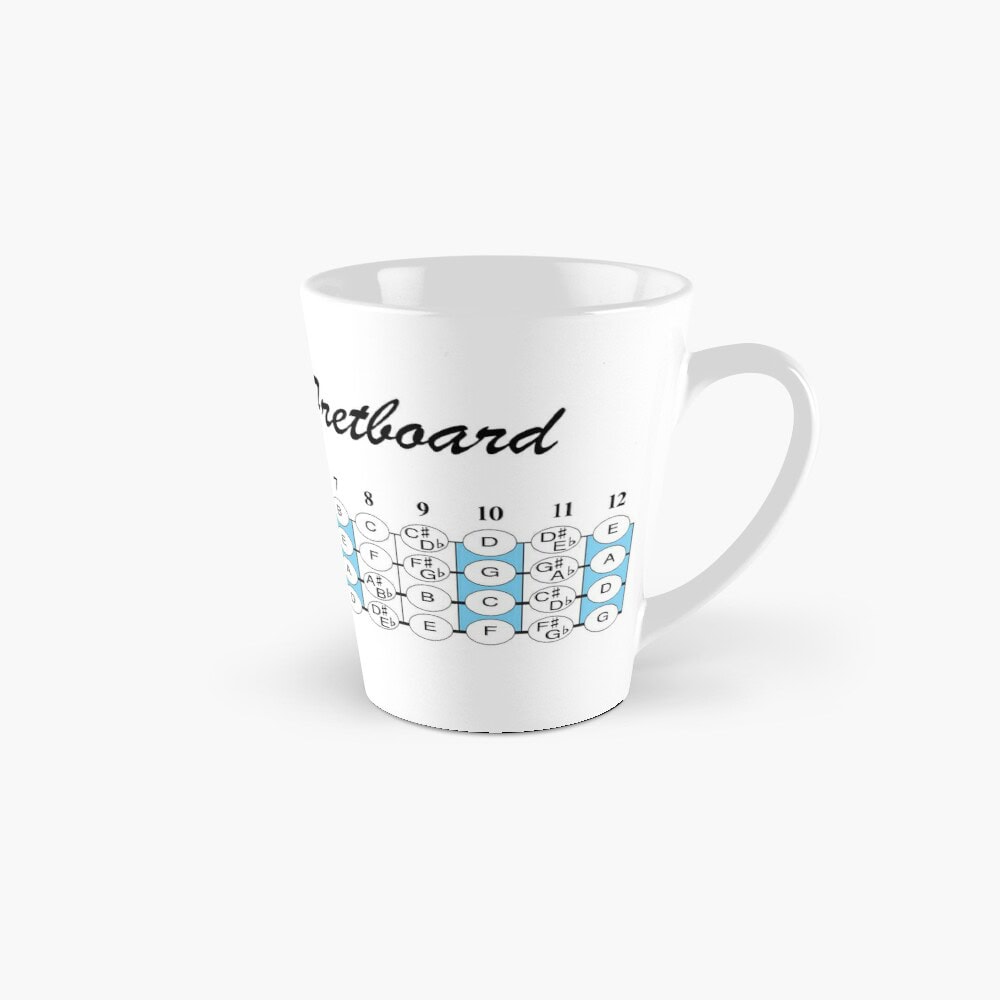 mandolin fretboard mug