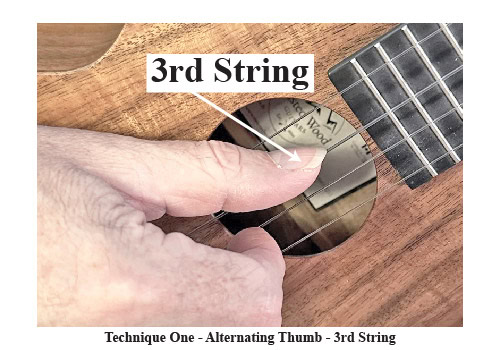 Ukulele Fingerstyle Travis Picking 1 Technique One